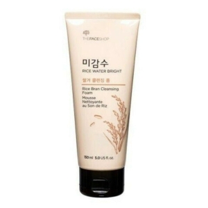 THE FACE SHOP Rice Water Bright Rice Bran Foaming Cleanser 150ml