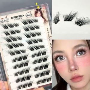 Glue-free False Eyelashes Clusters