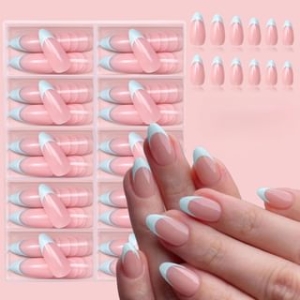 youstarry - Contrast Trim Press On Nail