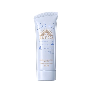 Shiseido - Anessa Mineral UV Sunscreen Mild Gel SPF35 PA+++ (2024 Version) - 90g