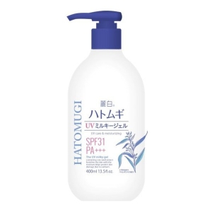 KUMANO COSME - Reihaku Hatomugi UV Care & Moisturizing The UV Milky Gel SPF31 PA+++ - 400ml