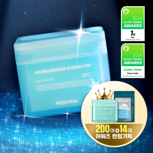 MEDIHEAL Madecassoside Blemish Pad 100Pads Double Set (+14P)