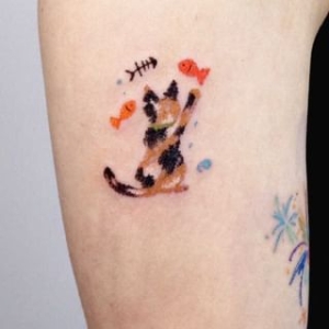 METZ - Cat Waterproof Temporary Tattoo