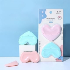 Charyeina - Set of 2: Heart Eyebrow Razor