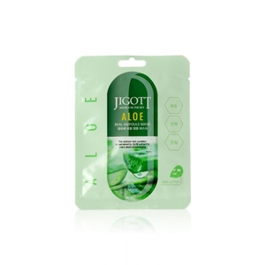 Jigott - Real Ampoule Mask Aloe - 1pc