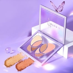 HEXZE - Butterfly 8 Colors Eyeshadow Palette - Sunshine - 8g