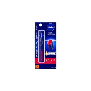 NIVEA Japan - Rich Care & Color Lip Sheer Red - 2g