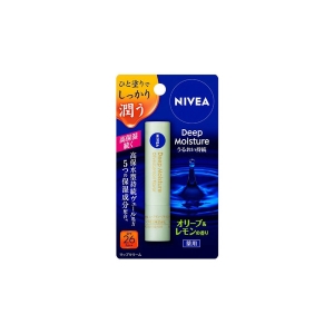 NIVEA Japan - Deep Moisture Lip, Olive & Lemon Scent - 2.2g