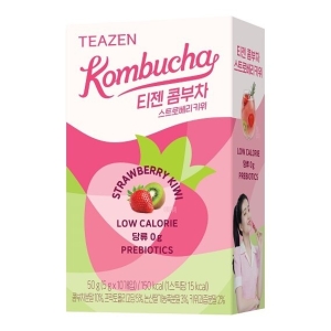 Teazen Kombucha Strawberry Kiwi 10T