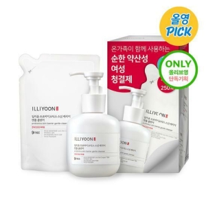 ILLIYOON Probiotics Gentle Cleanser 300mL+250mL Refill Set