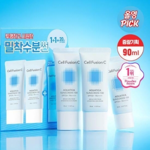 Cell Fusion C Aquatica Sunscreen 35ml 1+1 Limited Set (+20ml)