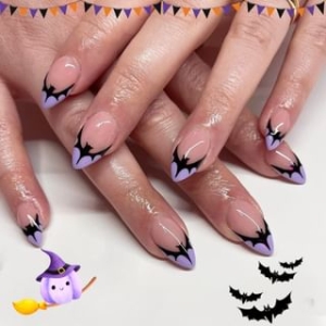 Miumi - Halloween Bat Press On Nail