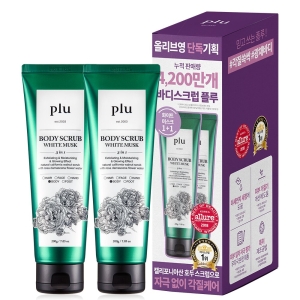 Plu Body Scrub White Musk 200g*2 Double Pack