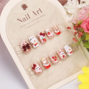 Klandail - Strawberry Animal Press On Nail