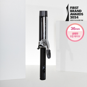 VODANA Glam Wave Curling Iron FV 36mm (Black)