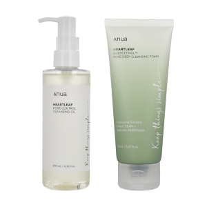 Anua Cleansing SET (Cleansing Oil+Foam)