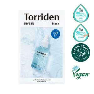 Torriden Dive-In Low Molecule Hyaluronic Acid Mask Sheet 1ea