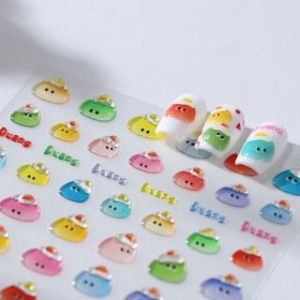 MAGICO - Jelly Cartoon Nail Art Stickers