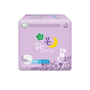 OC BON Panty-type Overnight Sanitary Pads Medium 8P