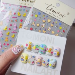 tomoni - Cartoon Nail Art Stickers