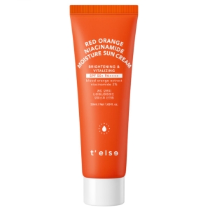 T'else - Red Orange Niacinamide Moisture Sun Cream SPF 50+ PA++++ - 50ml