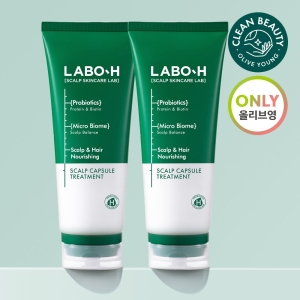 LABO-H Scalp & Hair Nourishing Scalp Capsule Treatment 200mL Double Set