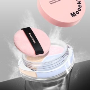 Mooekiss - Glam Up Tri-Tone Setting Powder - 3 Types - 5g