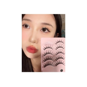 MissLady - False Eyelashes B - 10mm x 5 pairs