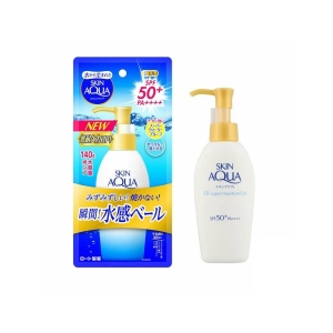 Rohto Mentholatum  - Skin Aqua Sunscreen Super Moisture Gel Pump SPF50+ PA++++ - 140g