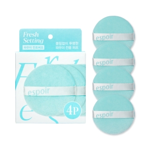 espoir Fresh Setting Powder Puff 4P