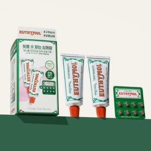 EUTHYMOL Toothpaste 106g Double Set (+Mint Ball 8ea)