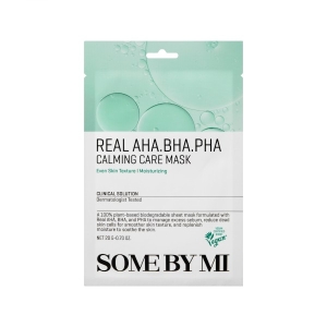 SOME BY MI - Real AHA-BHA-PHA Calming Care Mask - 1pc