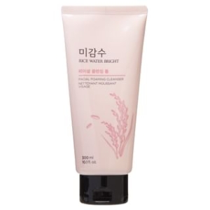 THE FACE SHOP - Rice Water Bright Facial Foaming Cleanser Jumbo - 300ml