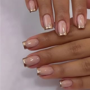 youstarry - Metallic Trim Press On Nail