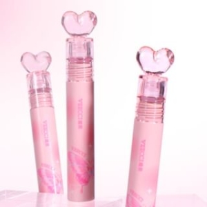 VEECCI - Heart Shimmering Lip Gloss Limited Edition - 3 Colors - 4g