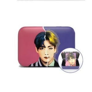 BTS Jung Kook Face Illustration Contact Lens Case