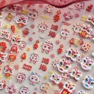 swarliss - Lunar New Year Nail Art Stickers