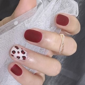 Pristella - Leopard Print Press On Nail