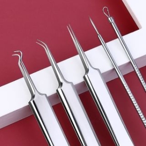 Beauty Artisan - Stainless Steel Blackhead Remover / Tweezers / Set