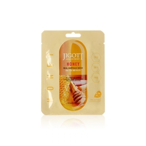 Jigott - Real Ampoule Mask Honey - 1pc