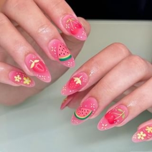 gracienorm - Fruit Press On Nail