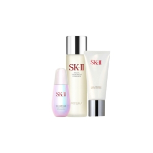 SK-II Pitera & Aura Essence + Cleanser Set