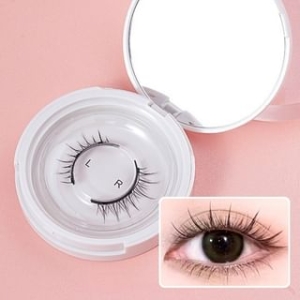 Miumi - Set of 2: Glue-free False Eyelashes + Case + Applicator