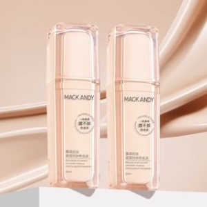 MACK ANDY - Matte Oil-Control Long-Lasting Coverage Foundation - 2 Colors - 30ml