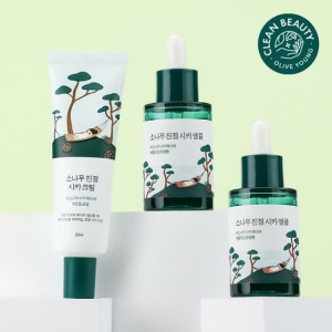 ROUND LAB Pine Calming Cica Ampoule 30ml Double Pack (+Cream 50ml)