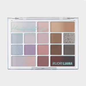 RUORI LIANA - Fun & Colorful 16-Color Eyeshadow Palette - 2 Types - 4g