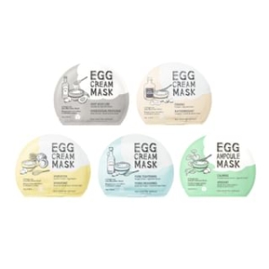 too cool for school - Egg Cream Mask - 5 Types