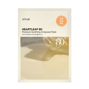 Anua - Heartleaf 80 Moisture Soothing Ampoule Mask - 27ml