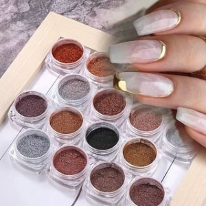 Metallic Powder Nail Art Decoration