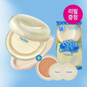 fwee Cushion Egg-Fit Cover (+Refill/Puff 2P)